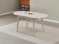 Керамічний стіл TM-126-1 крема саббія + капучино