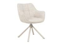 Стілець поворотний R-69 френч ваніль + капучино