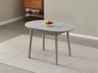 Керамічний стіл TM-85-1 калакатта мармур + сірий